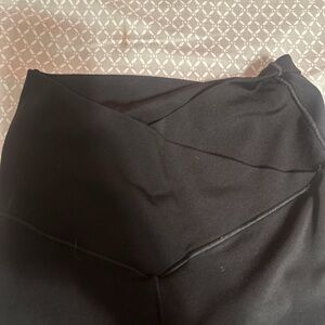 Arie cross waist flare  leggings